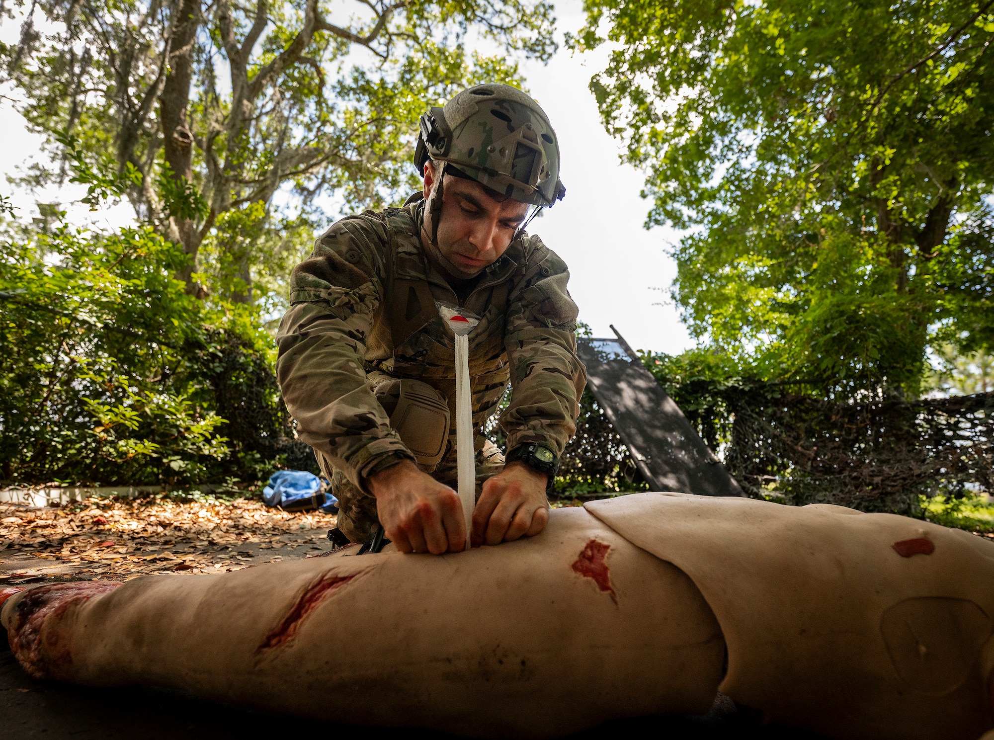 Medical combat training