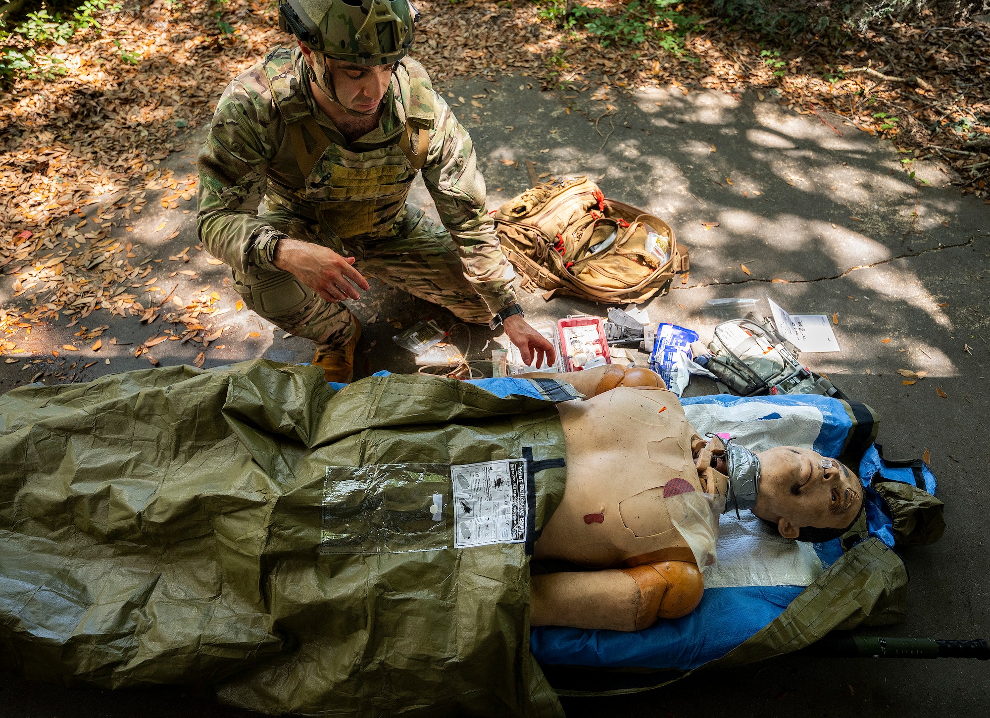 Medical combat training