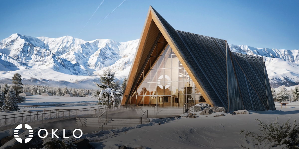 Concept image of Oklo Inc facility