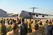 Partner Nation Leaders Visit 433rd AW C-5M During Southern Star ’25