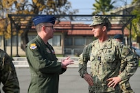 Partner Nation Leaders Visit 433rd AW C-5M During Southern Star ’25