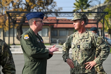 Partner Nation Leaders Visit 433rd AW C-5M During Southern Star ’25
