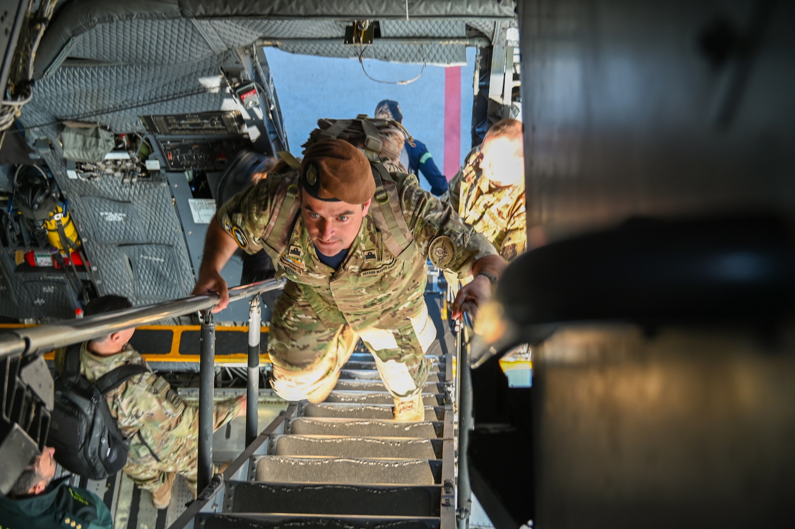 Partner Nation Leaders Visit 433rd AW C-5M During Southern Star ’25
