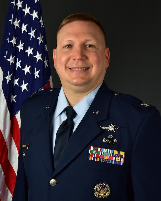U.S. Air Force Col. Nathaniel M. Church, deputy commander of the 178th Wing, poses for an official portrait January 11, 2025 at Springfield Air National Guard Base, Ohio. As the Deputy Commander, he supports the commander in leading the 178th Wing’s Cyber, Space and Signal Intelligence Surveillance and Reconnaissance, Expeditionary Communications, Air Battle Management and Remotely Piloted Aircraft missions, while ensuring that all Airmen are prepared to employ in place or deploy in support of Overseas Contingency and Domestic Operations. (U.S. Air Force photo by Shane Hughes)