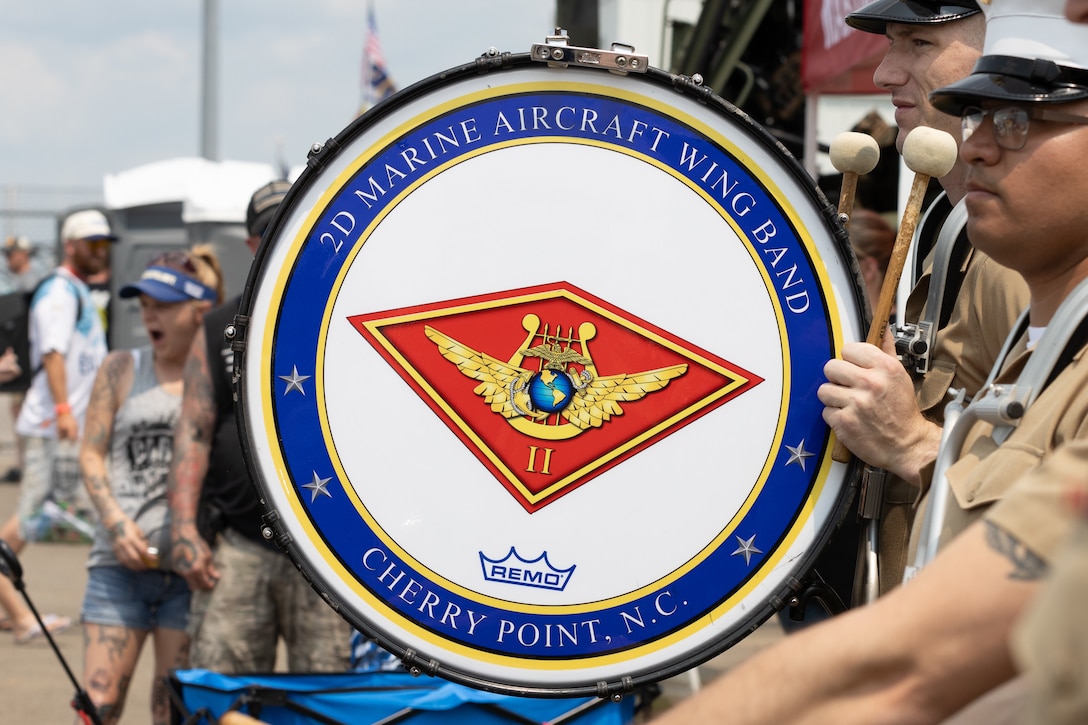 U.S. Marine musicians assigned to the 2nd Marine Aircraft Wing Band perform at the Nashville Superspeedway during Marine Week Nashville in Nashville, Tennessee, June 1, 2025. Founded on November 10, 1775, the United States Marine Corps has served our nation honorably in every clime and place for 250 years. Throughout 2025, Marines across the globe will celebrate the 250th birthday of the Corps, commemorating service, sacrifice, and priding themselves on living ‘Semper Fidelis’ or ‘Always Faithful’ to their nation and to each other.