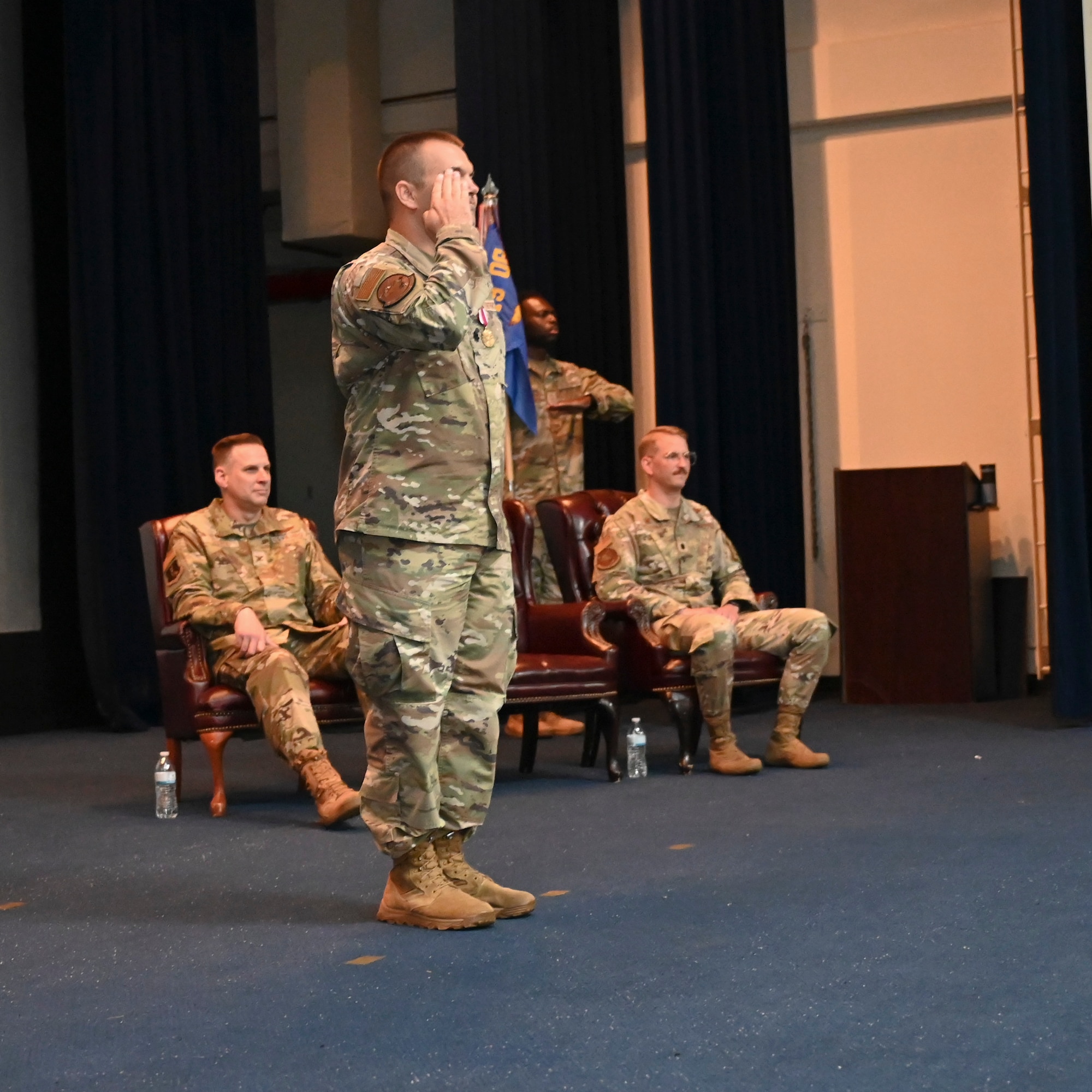 Reger will be relinquishing command to Lt. Col. Adam Otten.