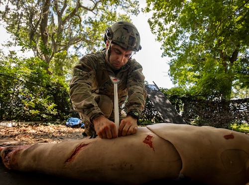Medical combat training