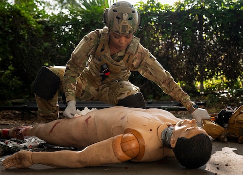 Medical combat training