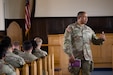 Army Reserve chaplain leads discussion on love and readiness during Building Strong and Ready Teams event at Fort Barfoot
