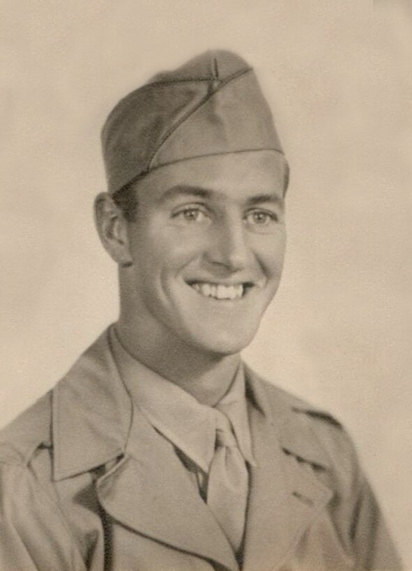 Portrait of airman smiling