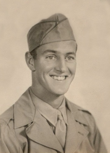 Portrait of airman smiling