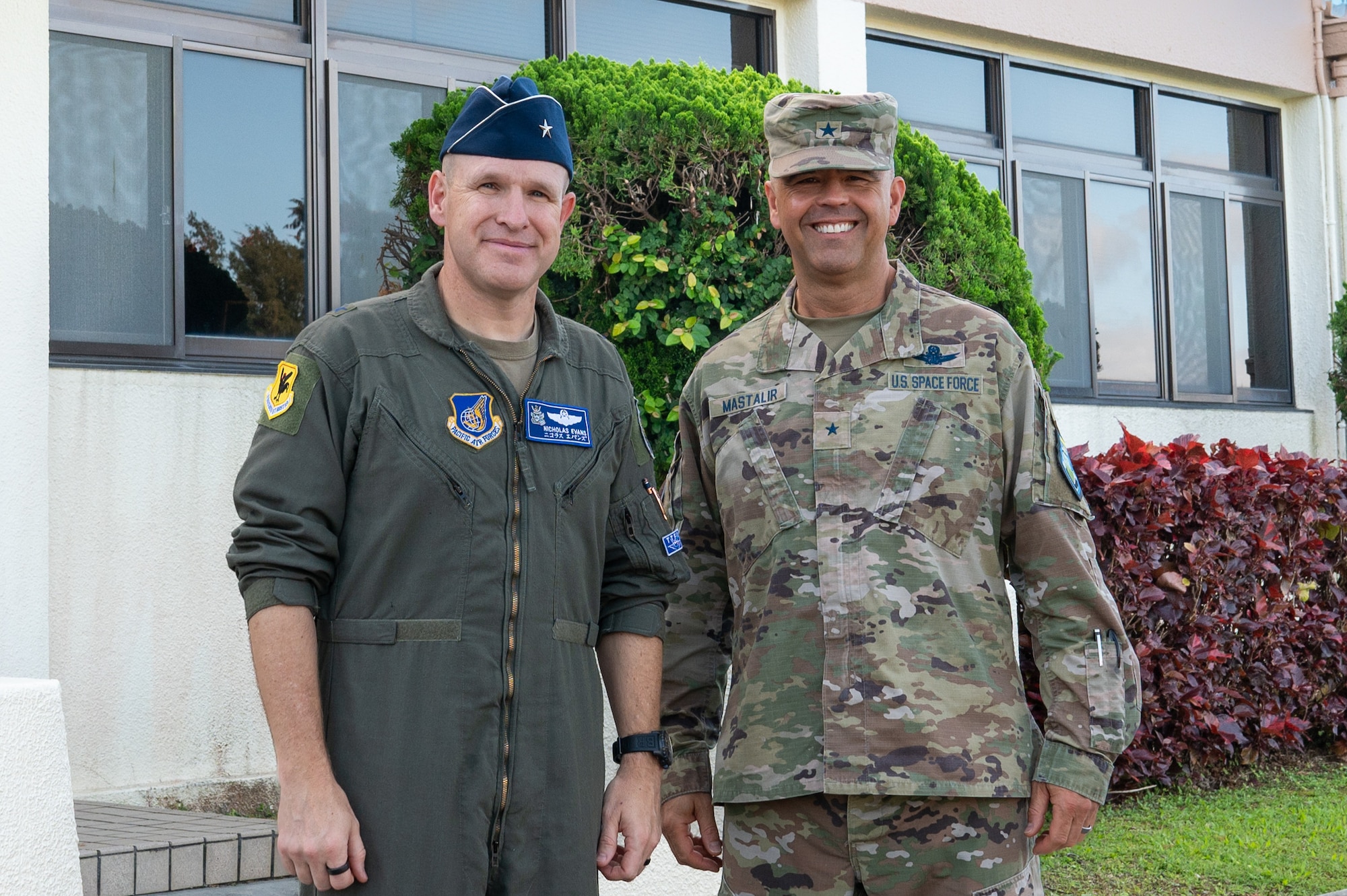 U.S. service members pose for a picture
