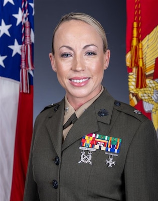 Portrait of Lieutenant Colonel Jessica M. Kaster