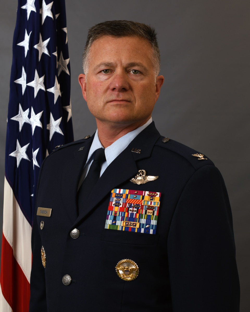 Col. Jason Gingrich, AFSPACE Deputy Commander
