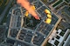 Golden Knights descend over the pentagon during an Army 250 celebration.