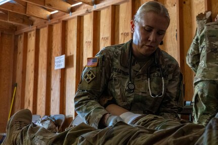 Army Reserve Medical Command units provide training, medical support during Global Medic, Mojave Falcon 25