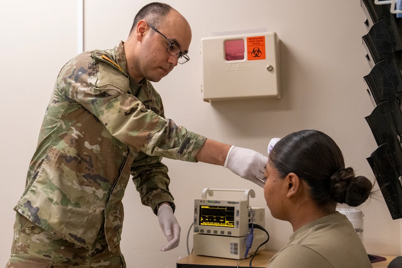 Army Reserve Medical Command units provide training, medical support during Global Medic, Mojave Falcon 25