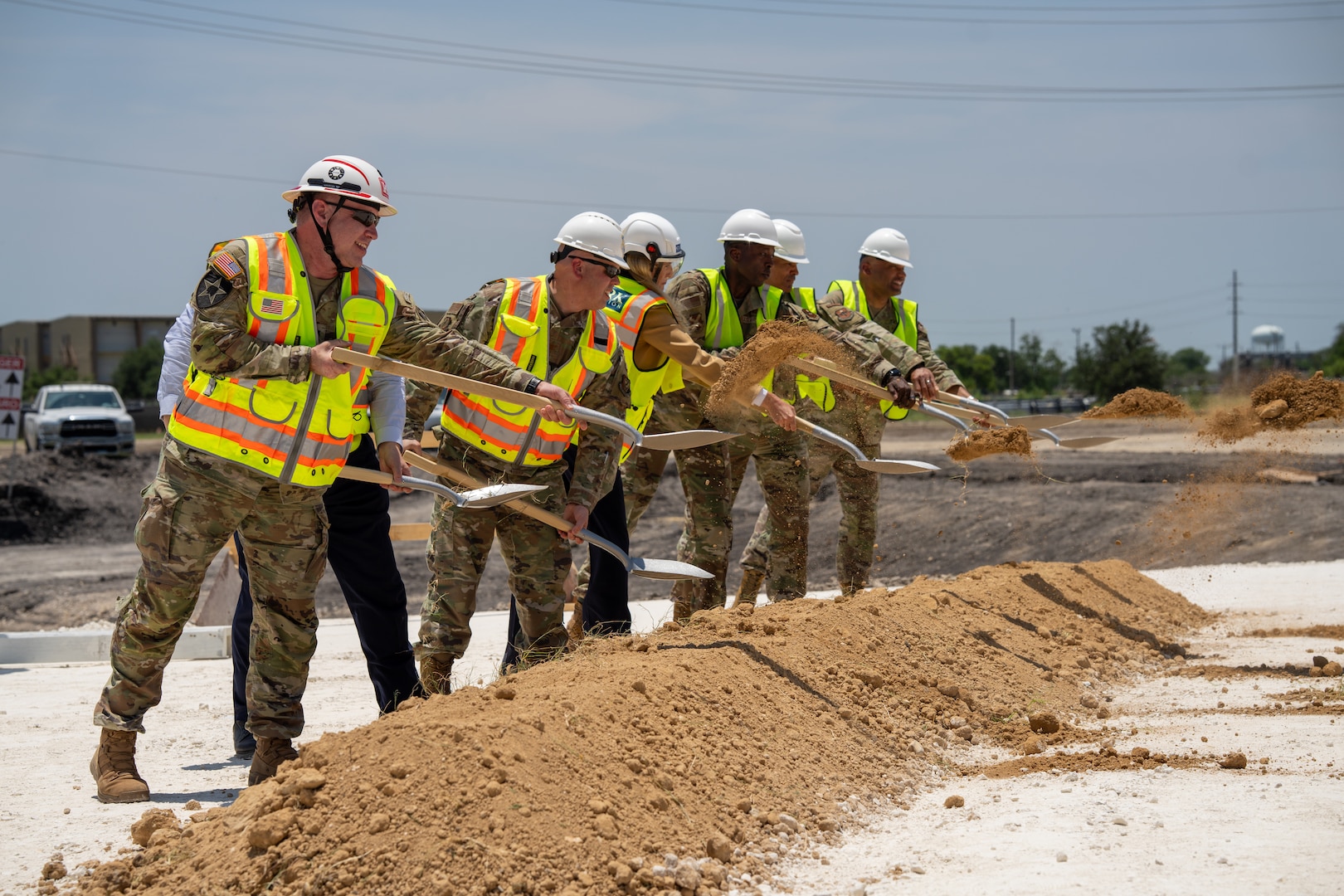 Groundbreaking Ceremony for Airman Training Complex 8, June 10, 2025