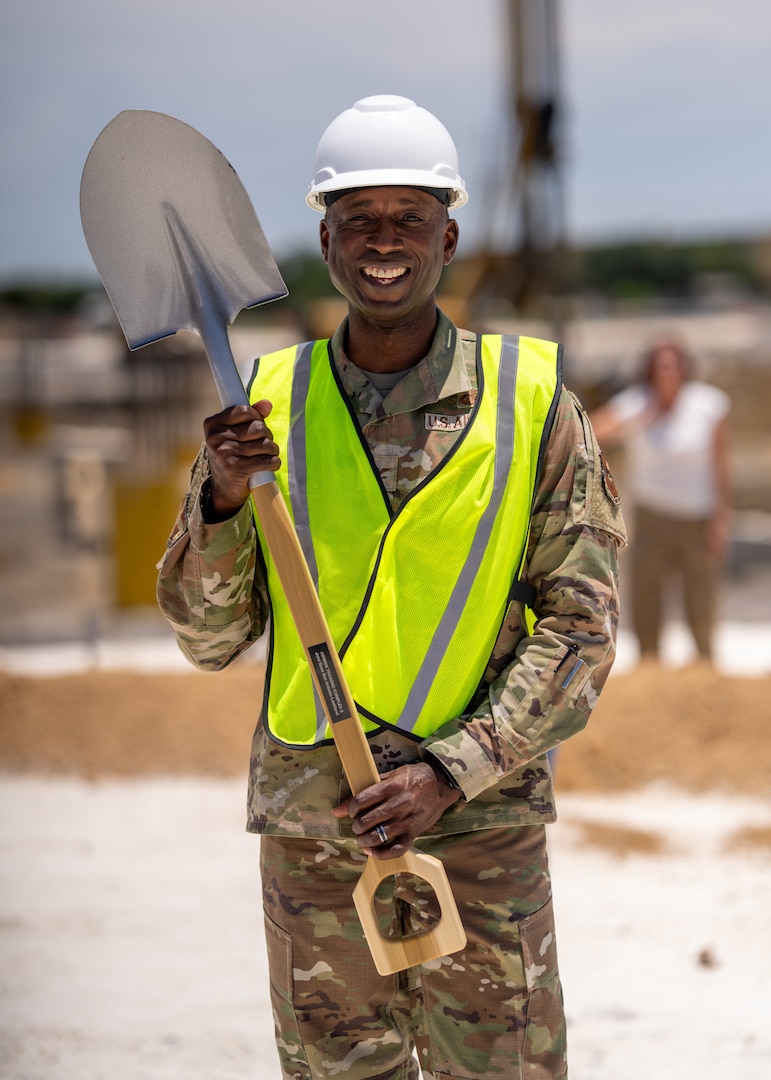 Groundbreaking Ceremony for Airman Training Complex 8, June 10, 2025