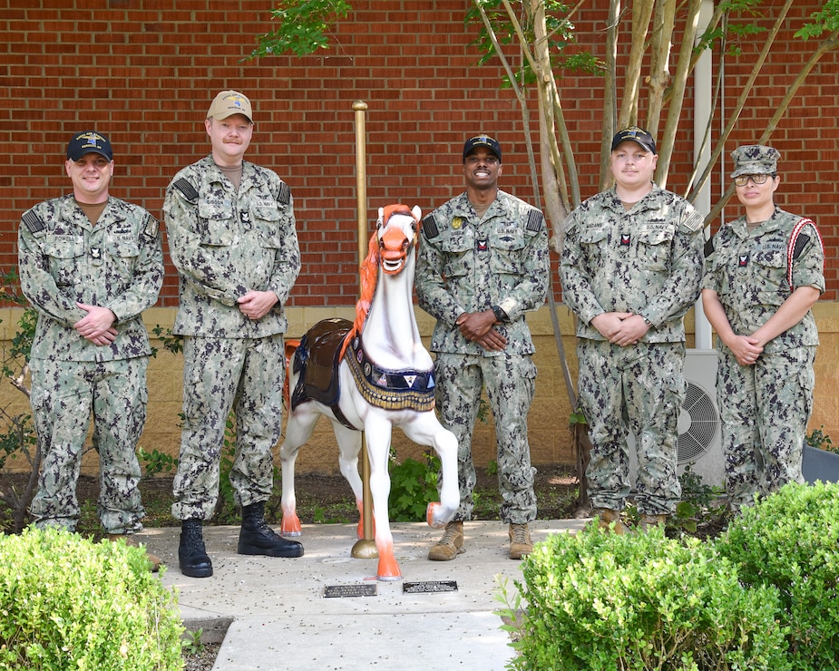Redesigned ‘Warfighter’ Carousel Horse Unveiled at NAS Meridian