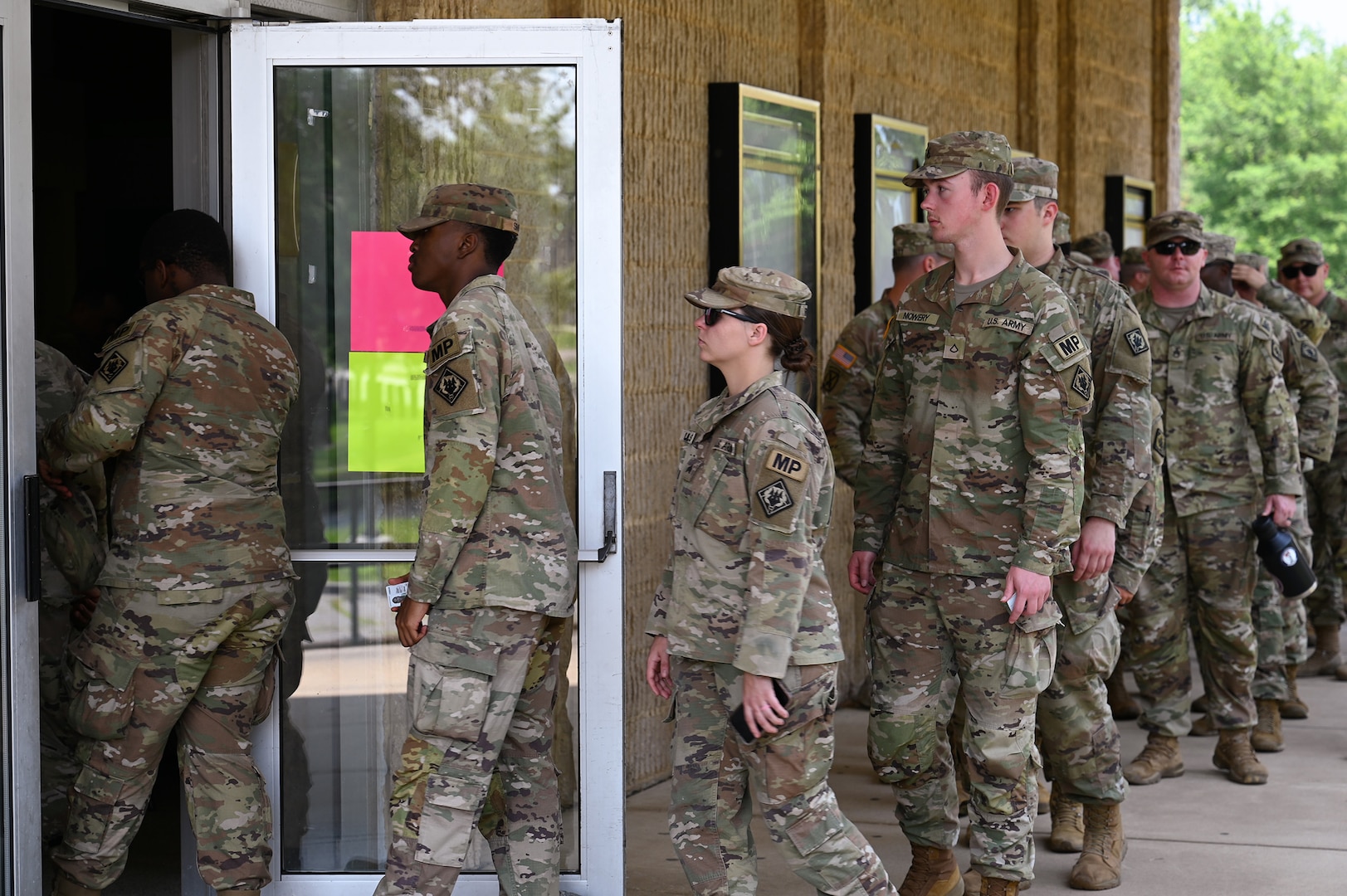 Mississippi Army National Guard Soldiers in-process at Fort Belvoir, Virginia, June 12, 2025, ahead of the Army’s 250th Birthday celebrations.