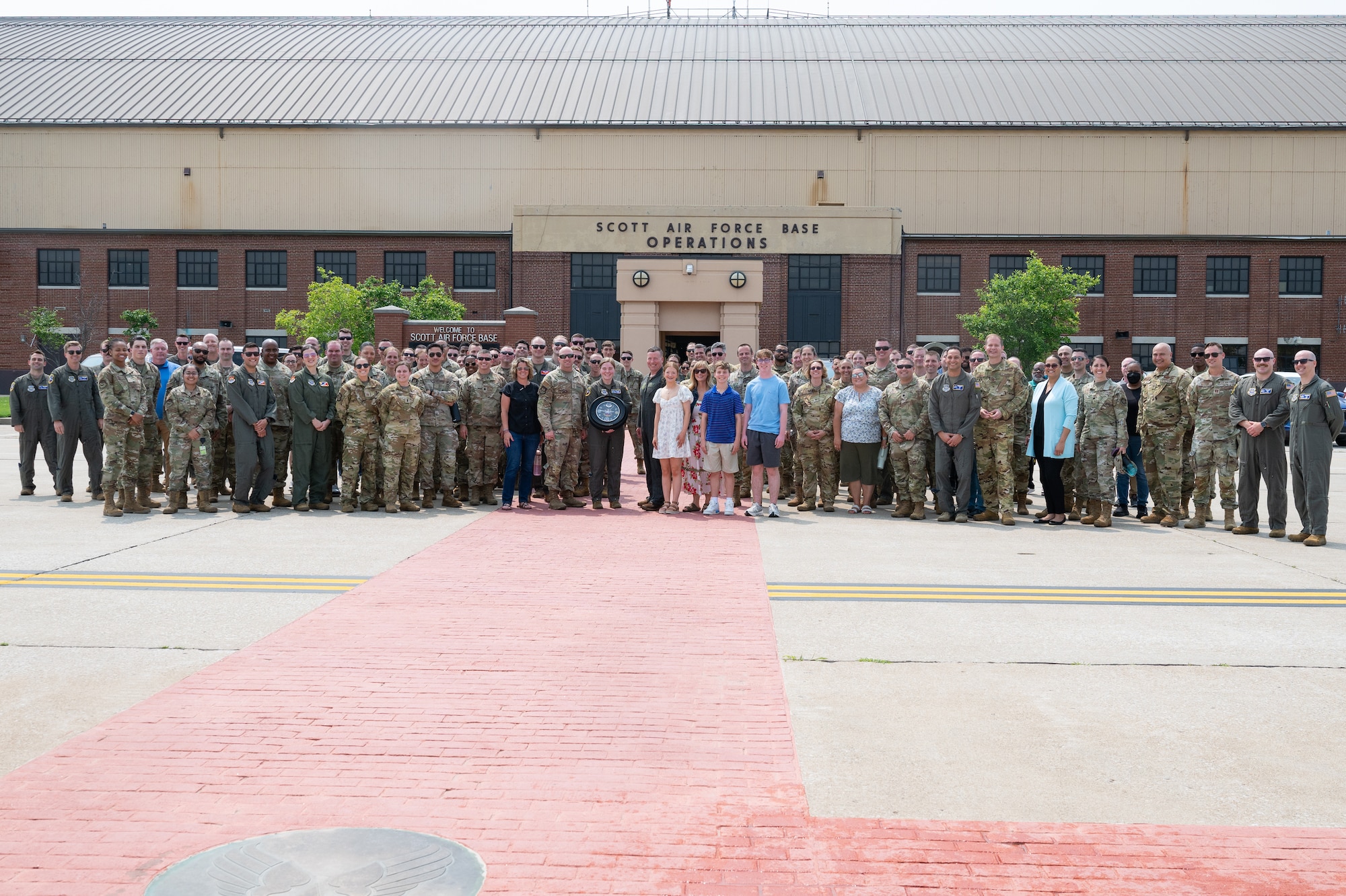 U.S. Air Force Col. John D. Poole fini flight