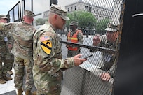 More than 800 National Guard members were activated in support of the 250th Army Birthday Festival and Parade in Washington, DC, on June 14, 2025. The Guard members, from the District of Columbia, Mississippi, West Virginia and Pennsylvania assisted various agencies with tasks including crowd management and traffic control, and played a crucial role in ensuring the safety of events.