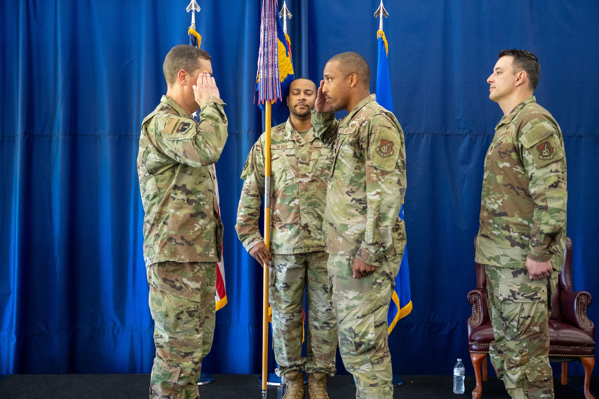 36th Comptroller Squadron change of command