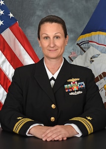 Lt. Cmdr. Cassandra Schreiber, Officer in Charge, NNWC Detachment Blue Team Norfolk