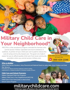 Military Child Care in your neighborhood