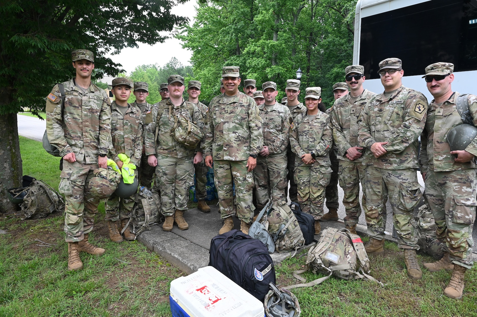 More than 800 National Guard members were activated in support of the 250th Army Birthday Festival and Parade in Washington, DC, on June 14, 2025.