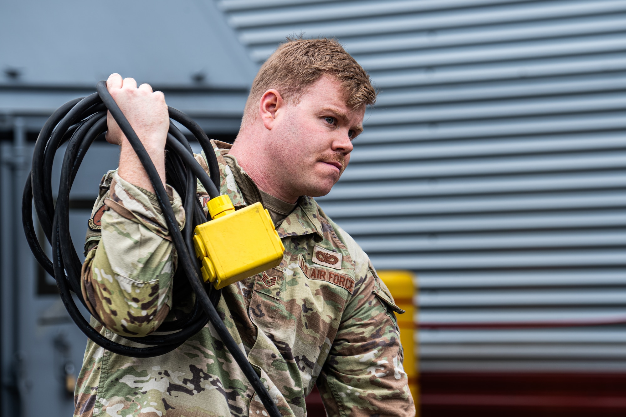 Airmen assigned to the 673d Air Base Wing and 3rd Wing came together to form the 3rd AEW during the exercise, testing and training their ability to receive and launch F-22 Raptor aircraft in austere locations and execute Agile Combat Employment techniques in preparation for Exercise Resolute Force Pacific.