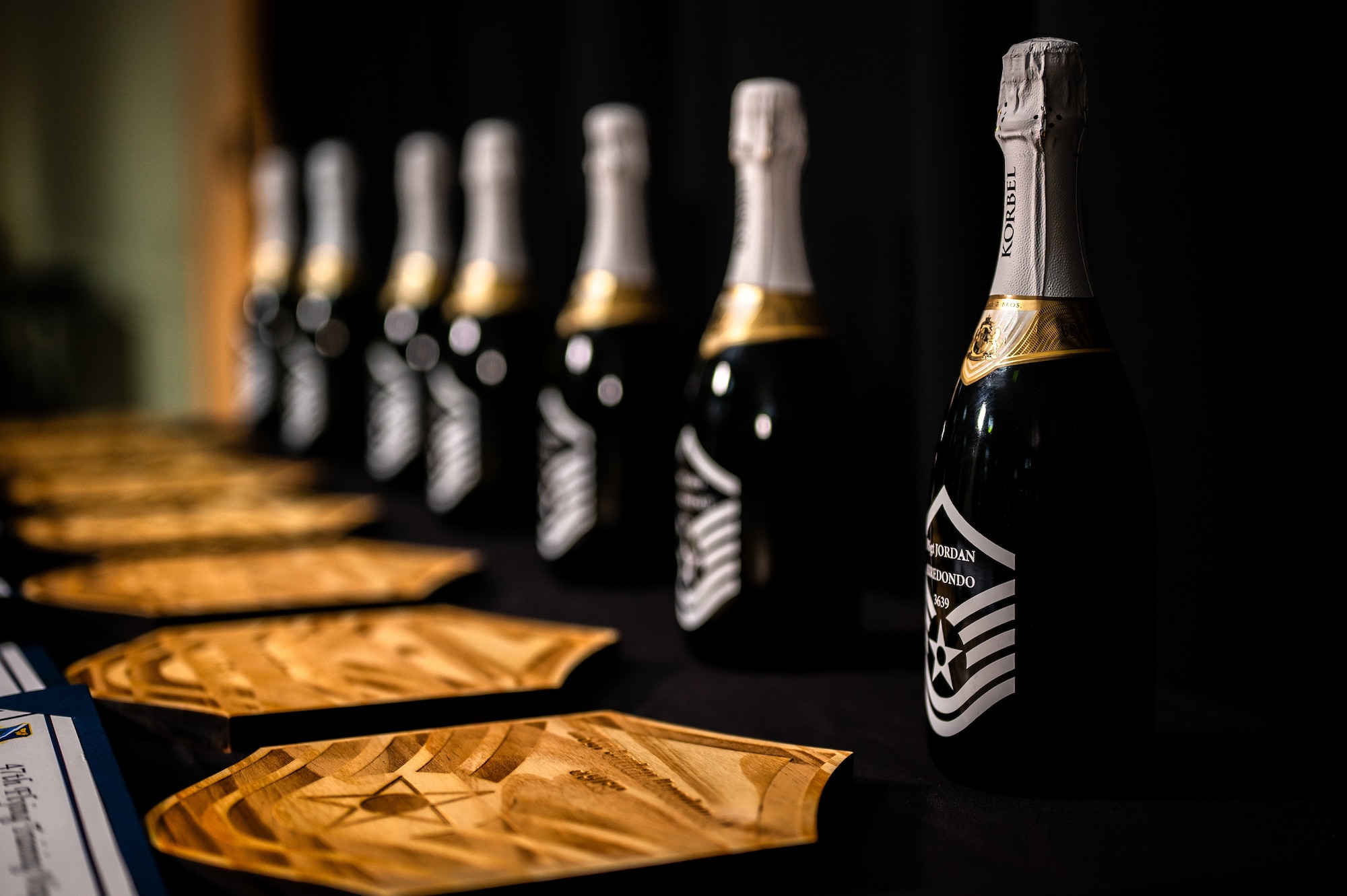The 47th Flying Training Wing held a Master Sgt. release social at XL Landings June 13, 2025.  Laughlin personnel recognized seven airmen for their boundless diligence and dedication to achieve the rank of Master Sgt.