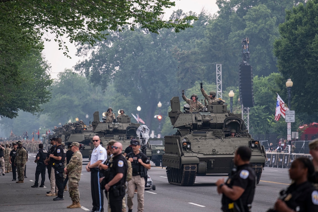 Army Reserve celebrates U.S. Army’s 250th birthday with historic parade in Washington, D.C.