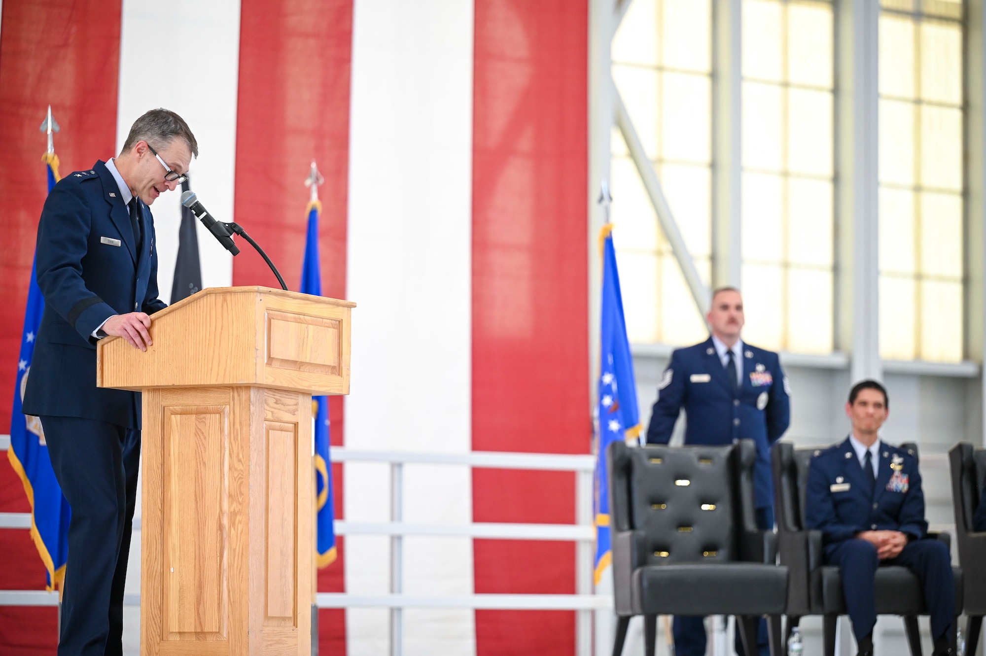 U.S. Air Force Test Pilot School change of command