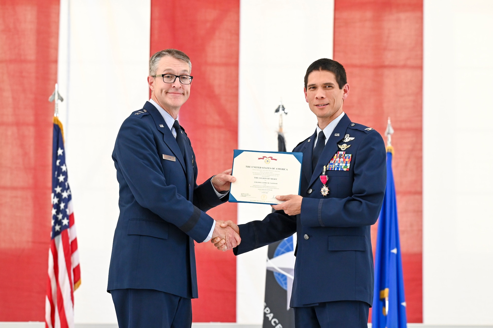 U.S. Air Force Test Pilot School change of command