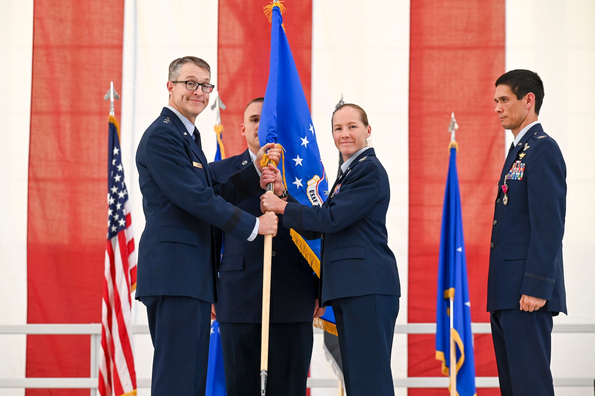 U.S. Air Force Test Pilot School change of command