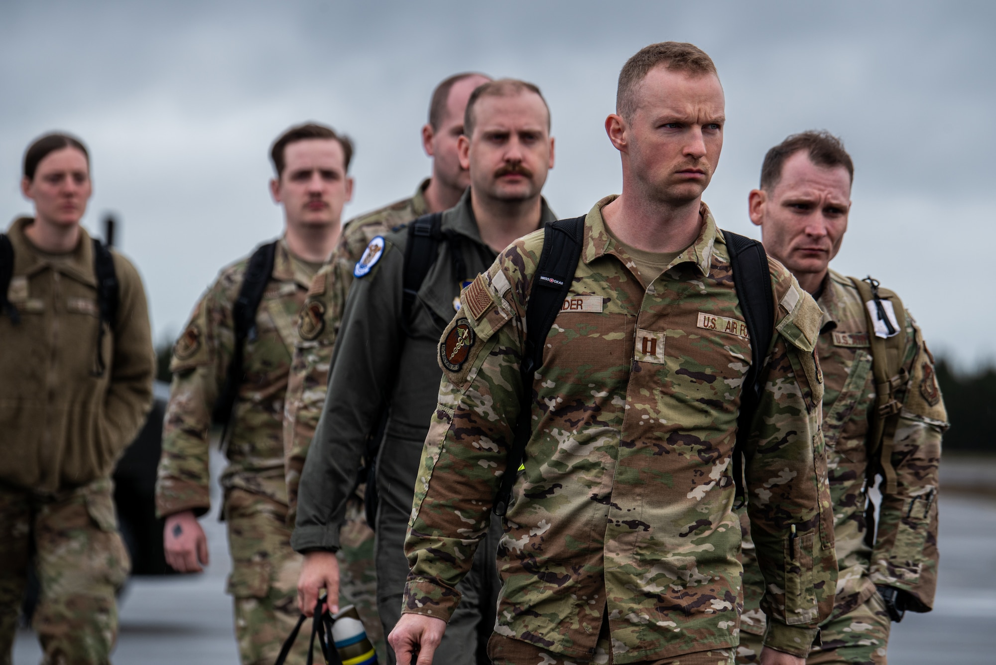 Airmen assigned to the 673d Air Base Wing and 3rd Wing  came together to form the 3rd Air Expeditionary Wing during the exercise, testing and training their ability to receive and launch F-22 Raptor aircraft in austere locations and execute Agile Combat Employment techniques in preparations for Exercise Resolute Force Pacific.