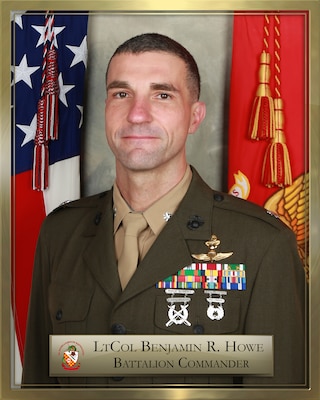 Portrait of  Lieutenant Colonel Benjamin R. Howe