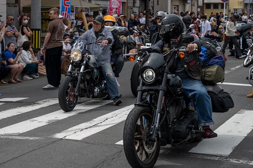 American and Japanese families gather near Misawa Air Base during American Day 2025 at Misawa, Japan, Jun 15, 2025