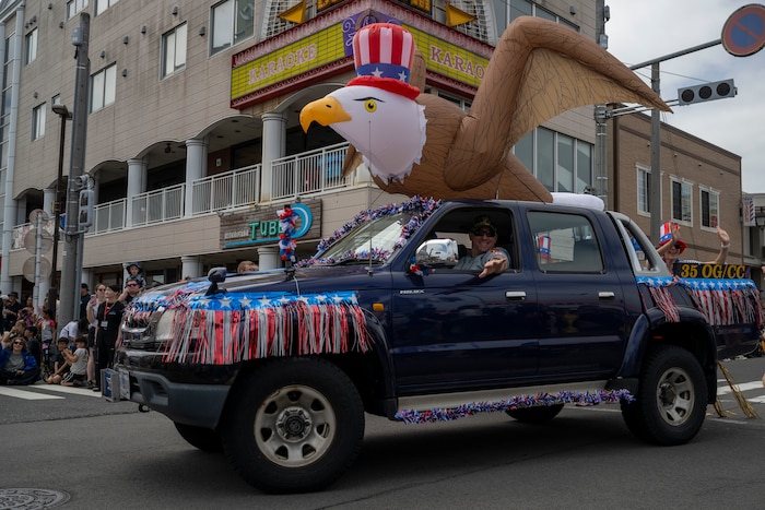 American and Japanese families gather near Misawa Air Base during American Day 2025 at Misawa, Japan, Jun 15, 2025