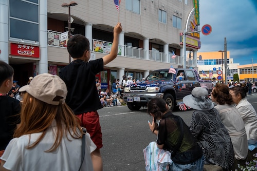 American and Japanese families gather near Misawa Air Base during American Day 2025 at Misawa, Japan, Jun 15, 2025