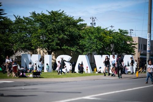 American and Japanese families gather near Misawa Air Base during American Day 2025 at Misawa, Japan, Jun 15, 2025