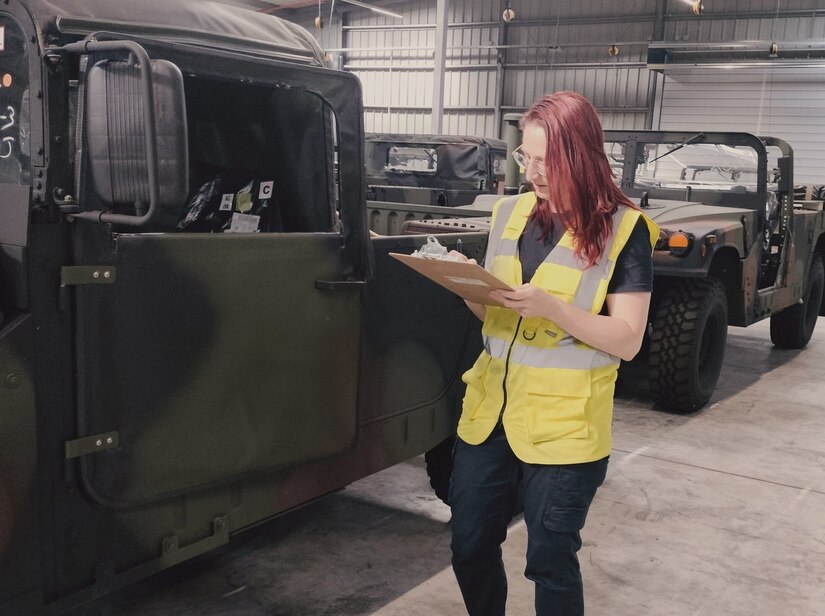 Linda Steyls is a Belgian host nation employee with the U.S. Army at the Zutendaal Army Prepositioned Stocks-2 worksite in Belgium. The logistics management specialist who works supply operations and planning celebrates five years with the Army next week. She said this is the longest she’s worked for any organization in her life, and she’s confident and satisfied with her decision to go Army. (U.S. Army courtesy photo)