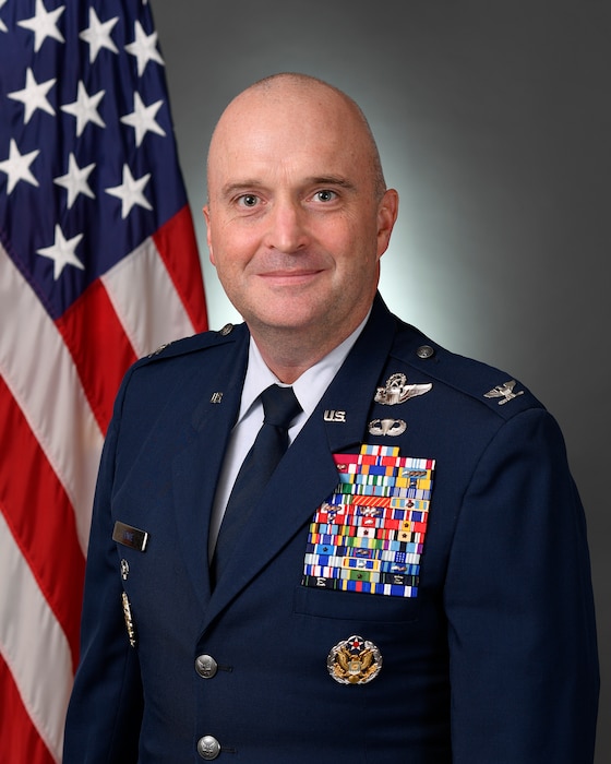Col. Leland Cowie, Bio (U.S. Air Force photo by Eric Dietrich)
