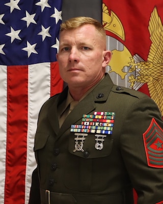 Portrait of Sergeant Major Matthew O. Ingwerson