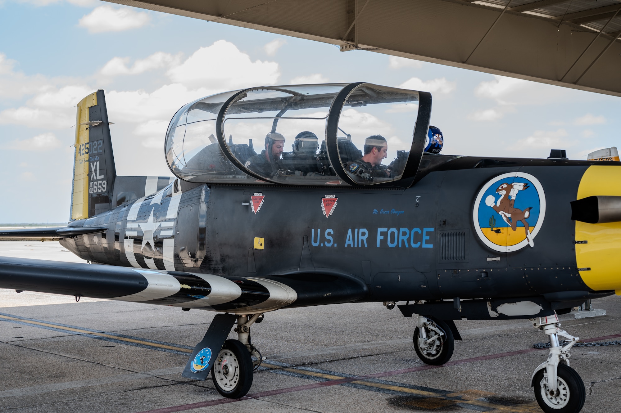 In the cockpit of a T-6A Texan II, thousands of feet above the West Texas desert, one instructor pilot (IP) reached a milestone that few in the Air Force ever do: 3,000 flight hours in a single aircraft.