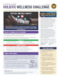 Holistic Wellness Challenge- Social Media Savvy-June 2025