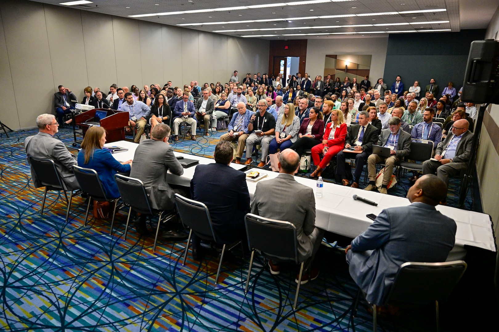 A panel of Defense Logistics Agency supplier operations experts answers questions