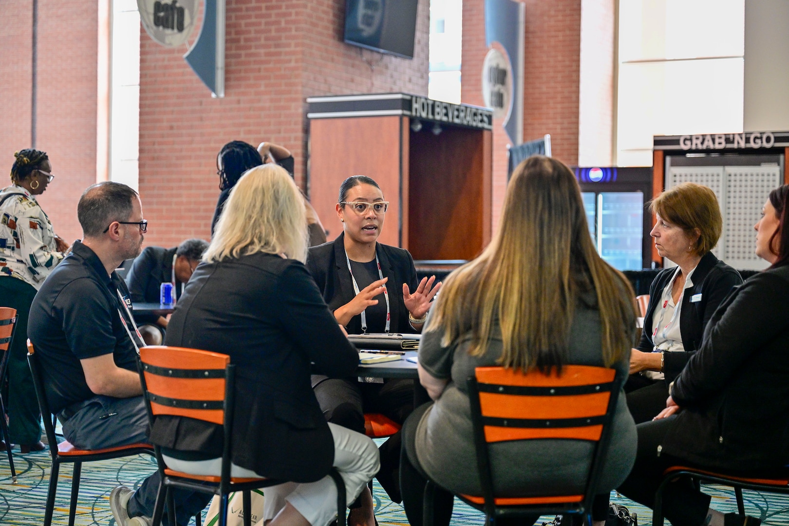 Small business matchmaking session